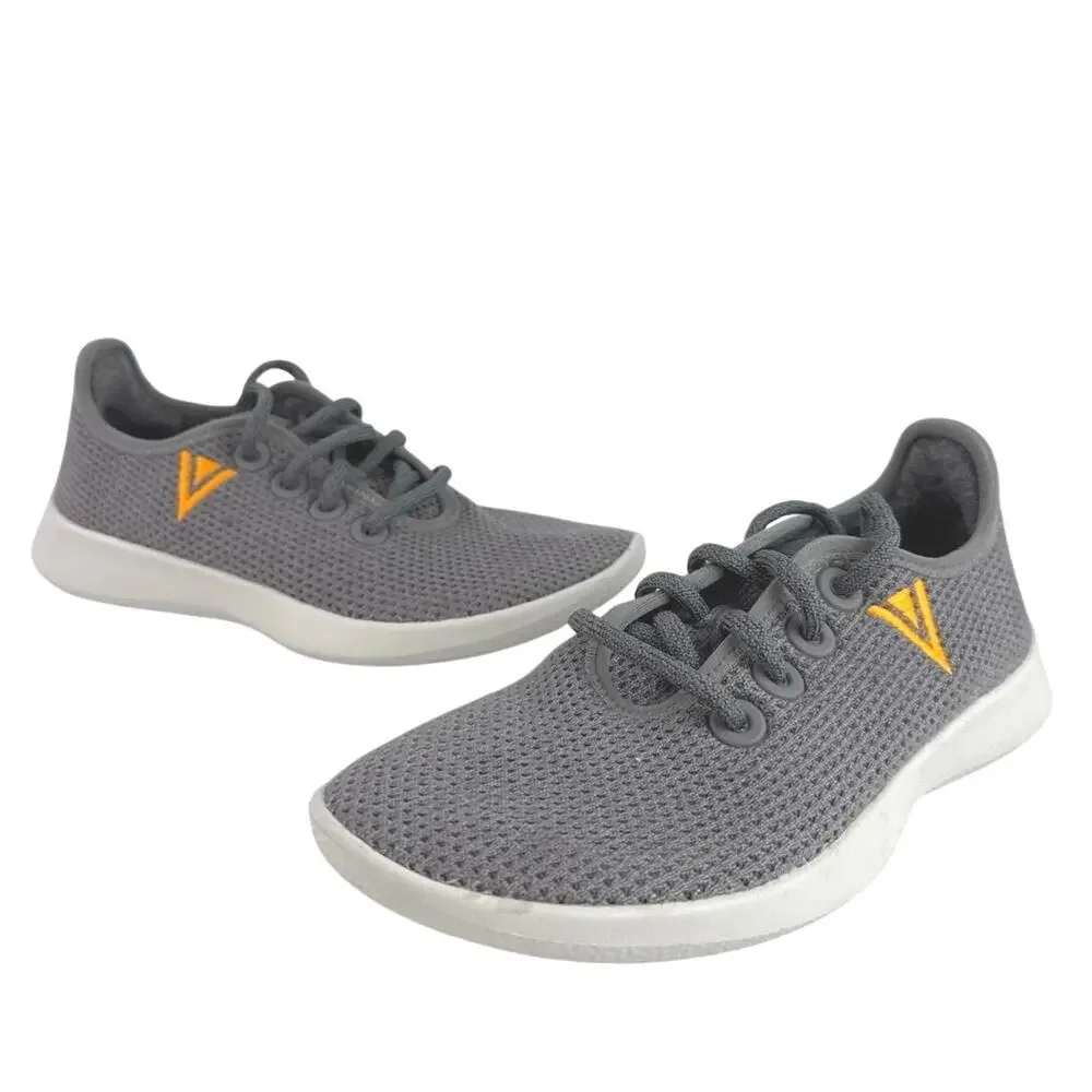 Allbirds Women's Gray Knit Lace Up Low Top Lightweight Tree Runner Shoes Size 6